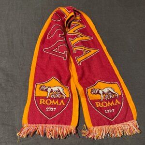 AS Roma Official Team Scarf – Classic Maroon & Gold